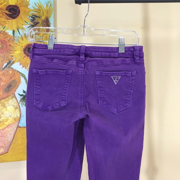 Guess Brittney-Skinny Jeans Purple - Picture 6 of 15
